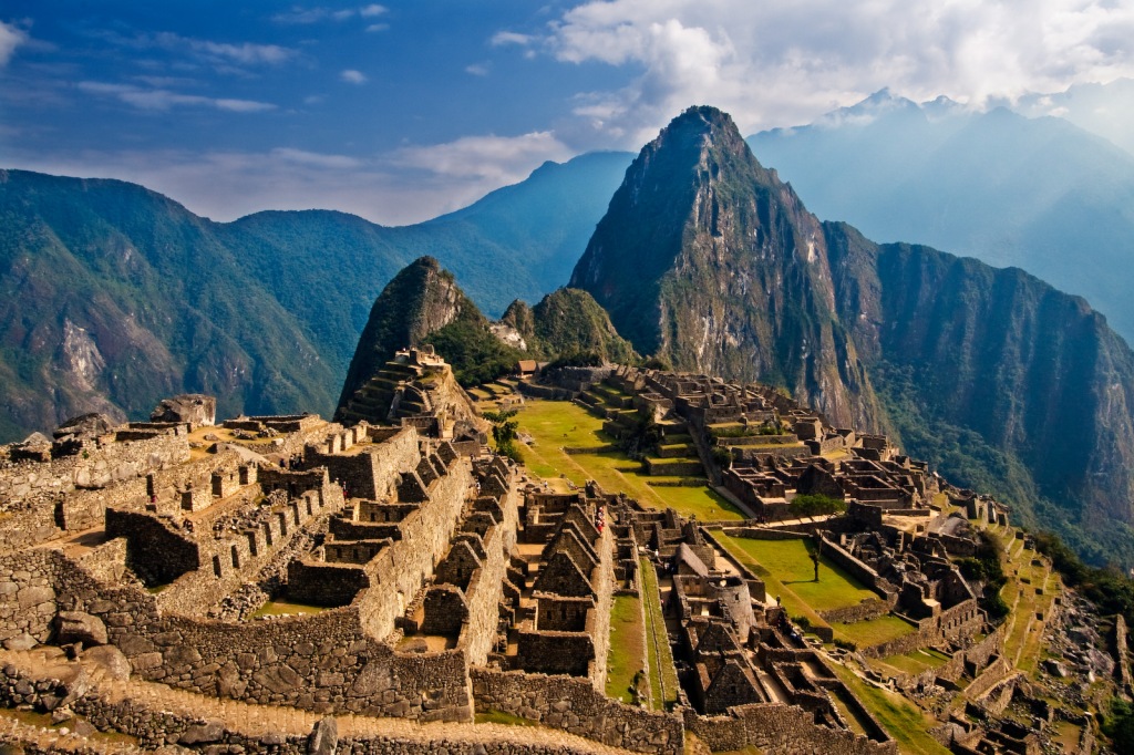 Machu Picchu, exemple de construction Inca (de bon matin)